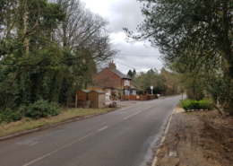 WHITE HART PUB, JUST UP THE ROAD