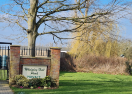 ENTRANCE AND PATHWAY TO WHELPLEY HILL PARK