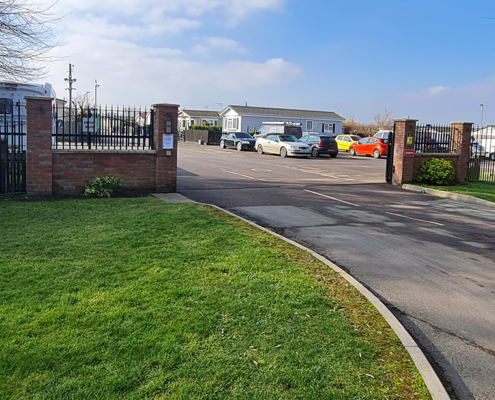 ENTRANCE TO WHELPLEY HILL PARK