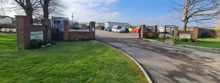 ENTRANCE TO WHELPLEY HILL PARK